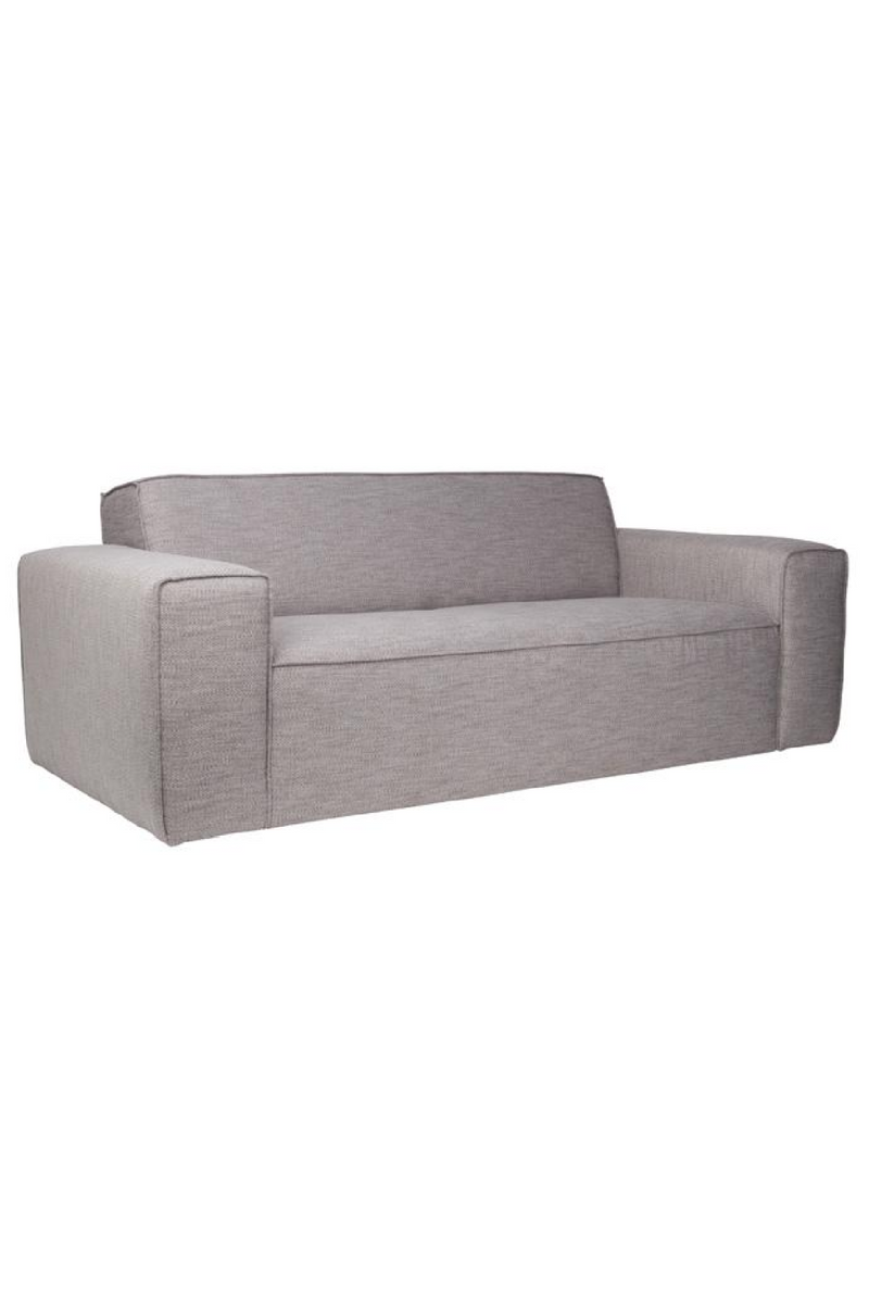 Gray Upholstered 2.5-Seater Sofa | Zuiver Bor | OROA TRADE