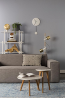 Gray Upholstered 2.5-Seater Sofa | Zuiver Bor | OROA TRADE