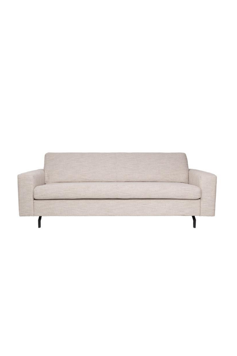 Latte Upholstered 2.5-Seater Sofa | Zuiver Jean | OROA TRADE