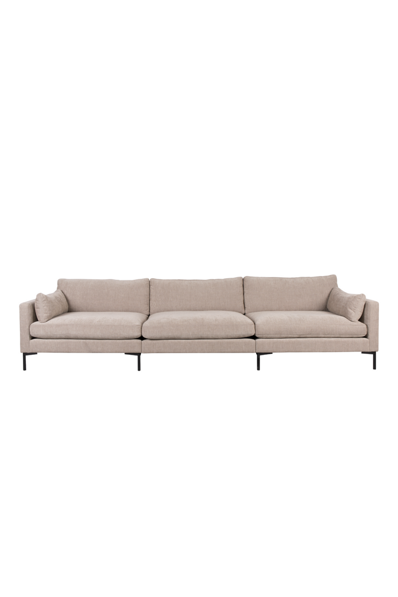 Beige Upholstered 4,5-Seater Sofa | Zuiver Summer | OROA TRADE
