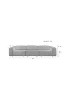 Mixed Fabric Upholstered Sofa | Zuiver Wings | Oroatrade.com