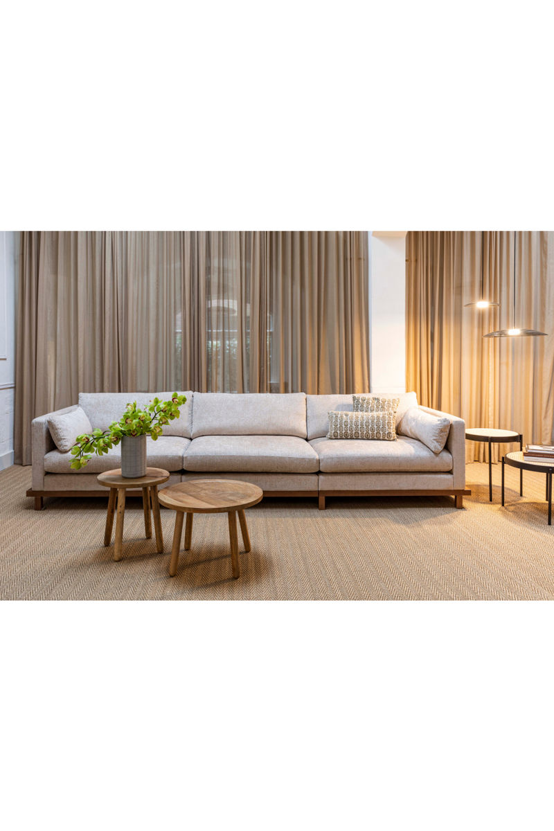 Classic Upholstered 5-Seater Sofa | Zuiver Blossom | Oroatrade.com
