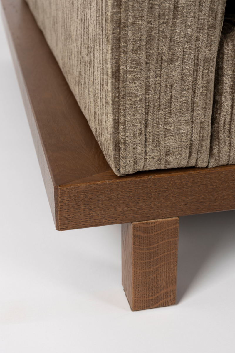 Classic Upholstered 3-Seater Sofa | Zuiver Blossom | Oroatrade.com