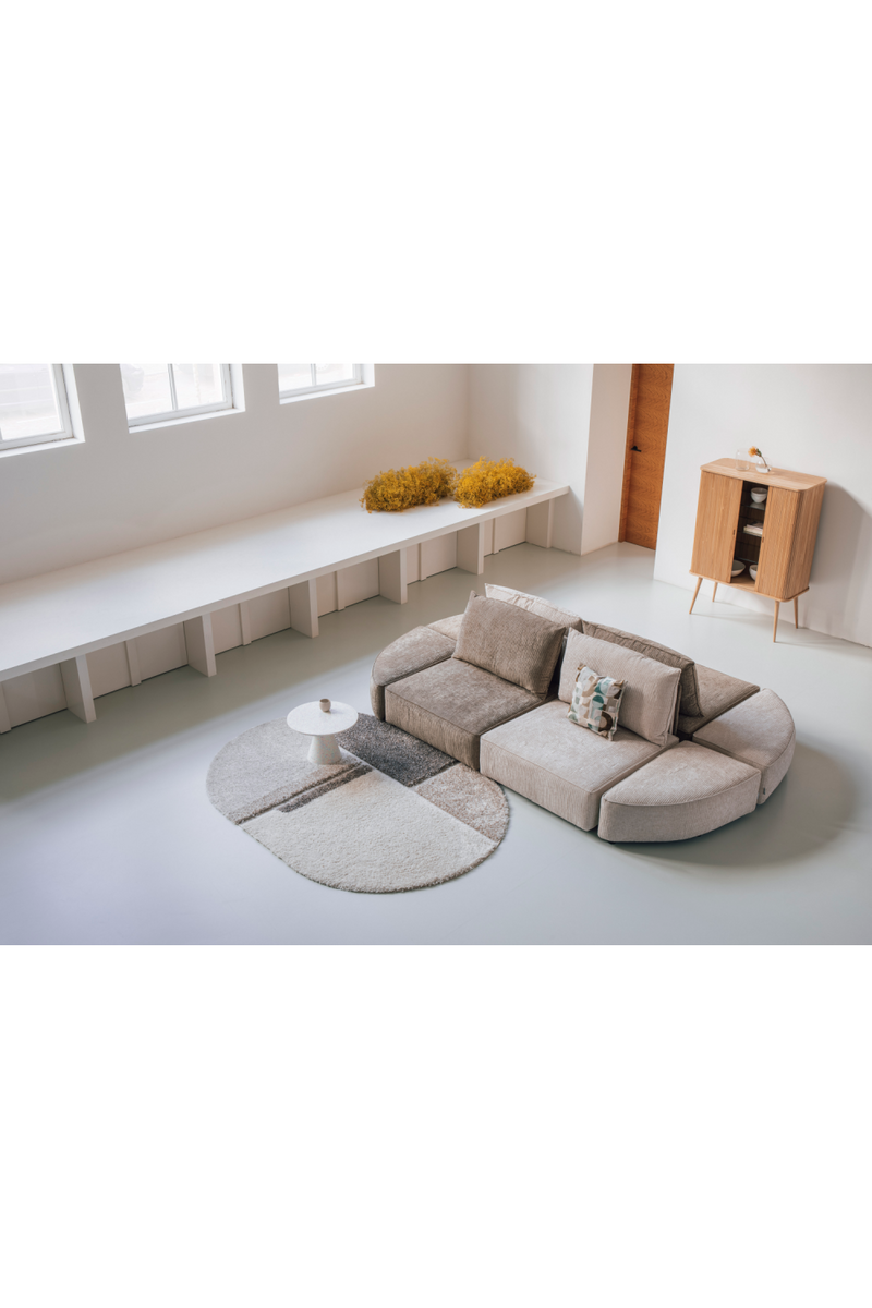 Beige Upholstered Sofa | Zuiver Hunter | Oroatrade.com