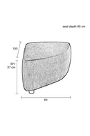 Beige Upholstered Sofa | Zuiver Hunter | Oroatrade.com