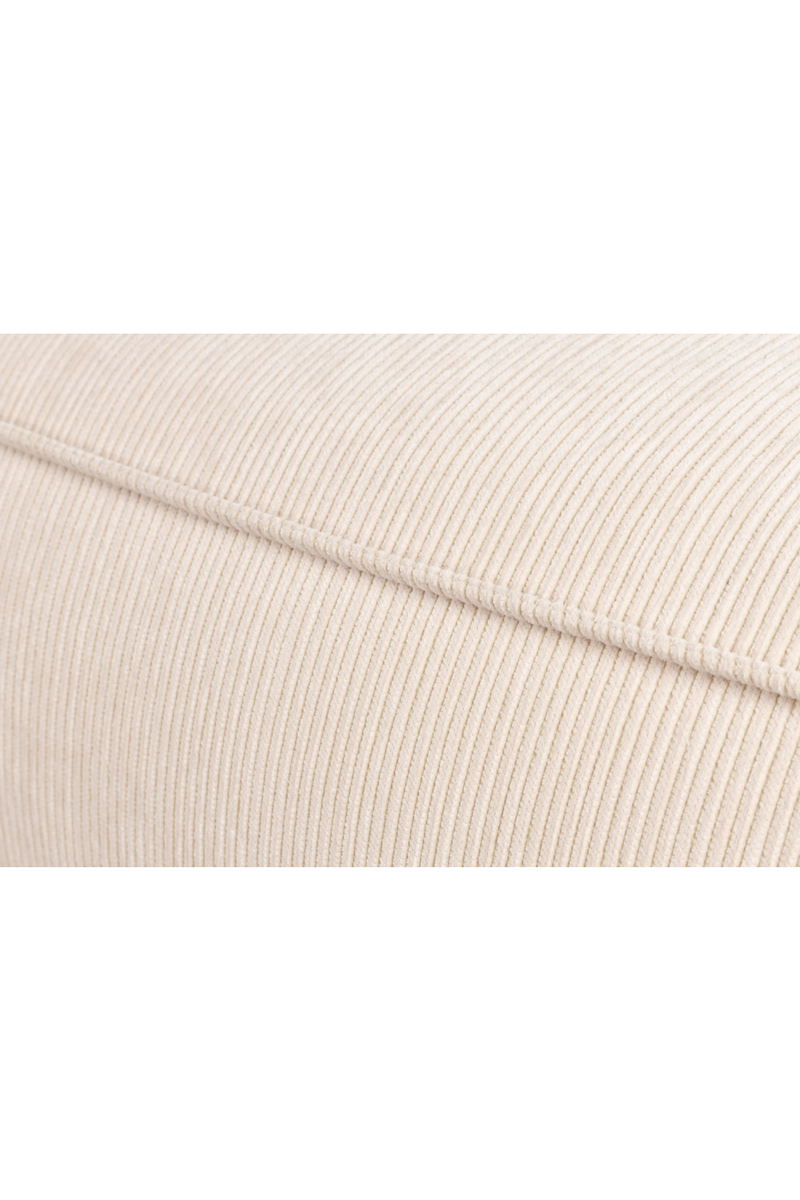 Cream Ribcord Sectional Sofa | Zuiver Fat Freddy | Oroatrade.com