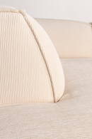 Cream Ribcord Sectional Sofa | Zuiver Fat Freddy | Oroatrade.com