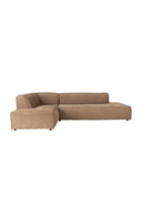 Brown Ribcord Sectional Sofa | Zuiver Fat Freddy | Oroatrade.com