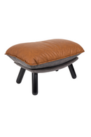 Wooden Leg Padded Footstool | Zuiver Lazy Sack | Oroatrade.com