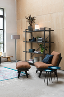 Wooden Leg Padded Footstool | Zuiver Lazy Sack | Oroatrade.com