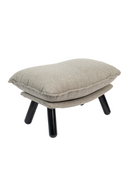 Wooden Leg Padded Footstool | Zuiver Lazy Sack | Oroatrade.com