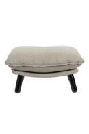 Wooden Leg Padded Footstool | Zuiver Lazy Sack | Oroatrade.com