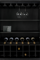 Black Oak Wine Cabinet | Zuiver Travis | DutchFurniture.com
