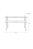 Blue Classic Shelf Cabinet | Zuiver River | Dutchfurniture.com