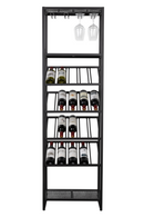 Black Wine Cabinet S | Zuiver | Dutch Furniture | DutchFurniture.com