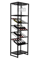 Black Wine Cabinet S | Zuiver | Dutch Furniture | DutchFurniture.com