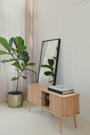 Tambour Sliding Doors Sideboard | Zuiver Barbier | Oroatrade.com