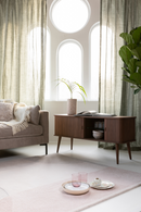 Tambour Sliding Doors Sideboard | Zuiver Barbier | Oroatrade.com