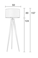 Minimalist Floor Lamp | Zuiver Tripod | Oroatrade.com