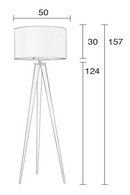Minimalist Floor Lamp | Zuiver Tripod | Oroatrade.com