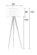Wooden Leg Floor Lamp | Zuiver Tripod | Oroatrade.com