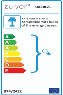 Asymmetrical Shade Floor Lamp | Zuiver Arc | Oroatrade.com