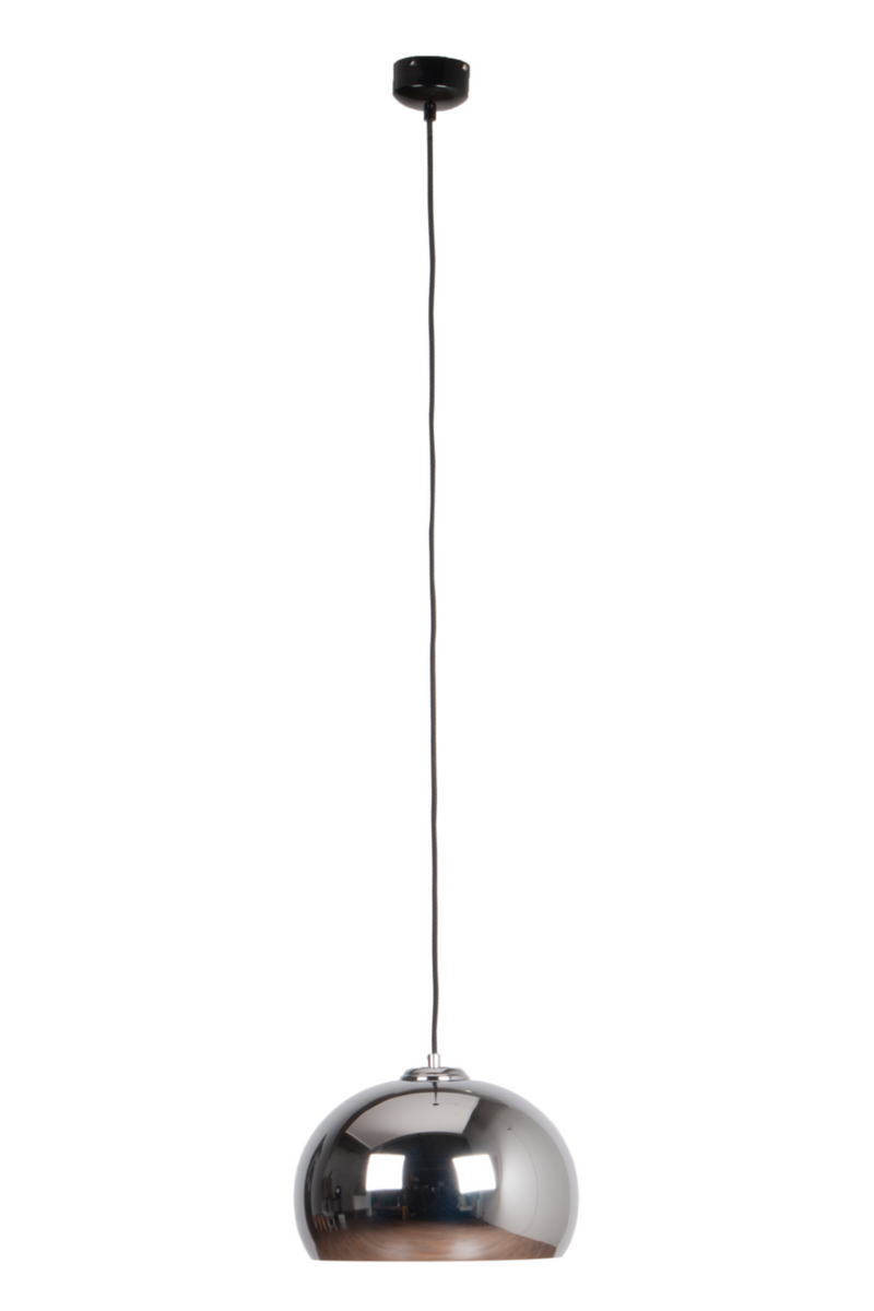 Chrome Globe Pendant Lamp | Zuiver Big Glow | DutchFurniture.com