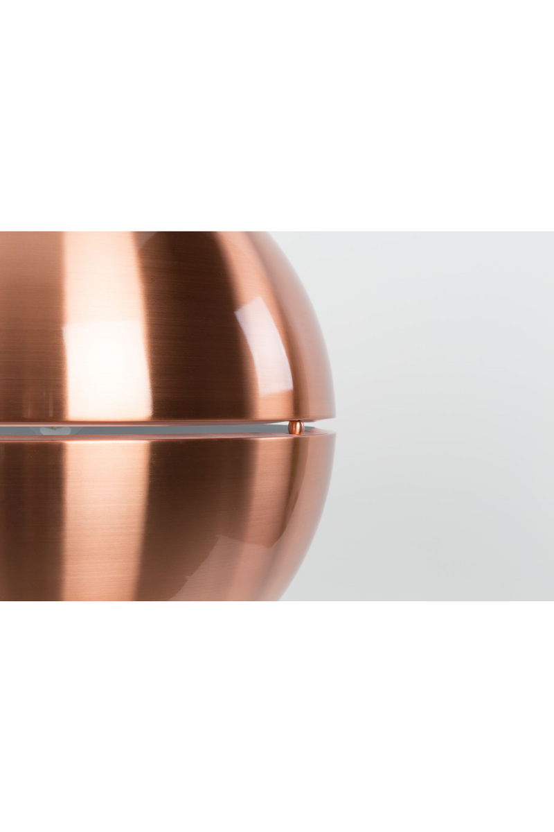 Copper Round Pendant Lamp S | Zuiver Retro 70 | DutchFurniture.com
