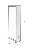 Houseplant Glass Floor Lamp | Zuiver Grow | Oroatrade.com