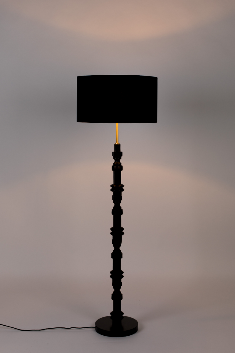 Black Modern Floor Lamp | Zuiver Totem | Dutchfurniture.com