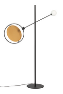 Gold Accent Floor Lamp | Zuiver Sirius | Oroatrade.com