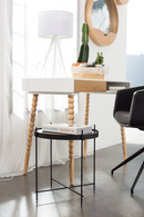 White Metal Table Lamps (2) | Zuiver Tripod | DutchFurniture.com