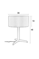 Taupe Table Lamp | Zuiver Shelby | DutchFurniture.com