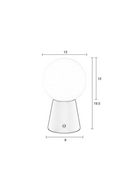 Glass Orb Table Lamp | Zuiver Stellar | Dutchfurniture.com