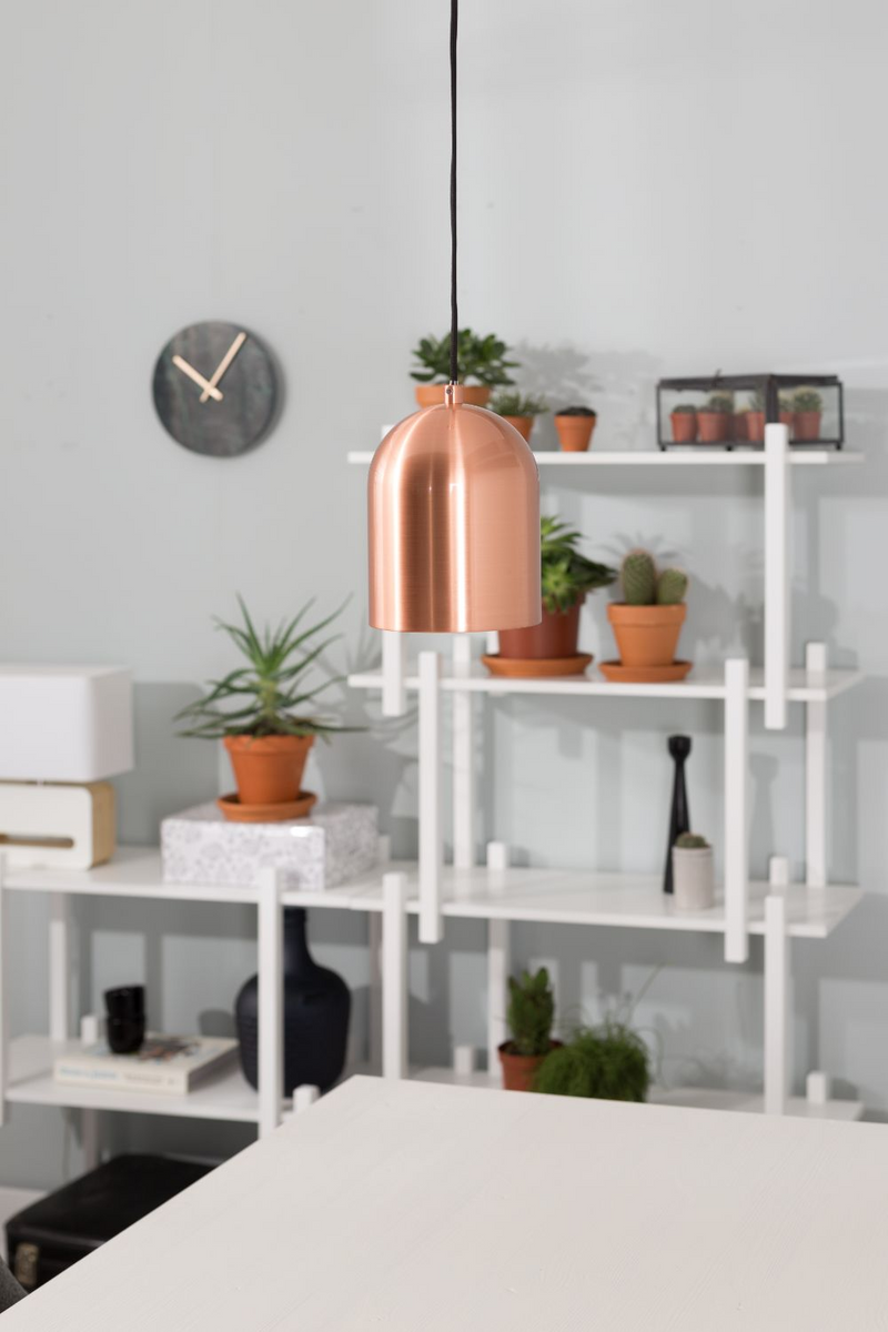 Copper Single Metal Hanging Light | Zuiver Marvel | DutchFurniture.com