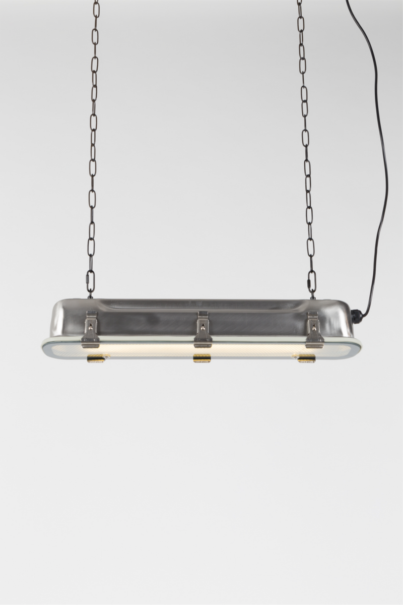 Silver Metal Pendant Lamp L | Zuiver G.T.A. | Dutchfurniture.com