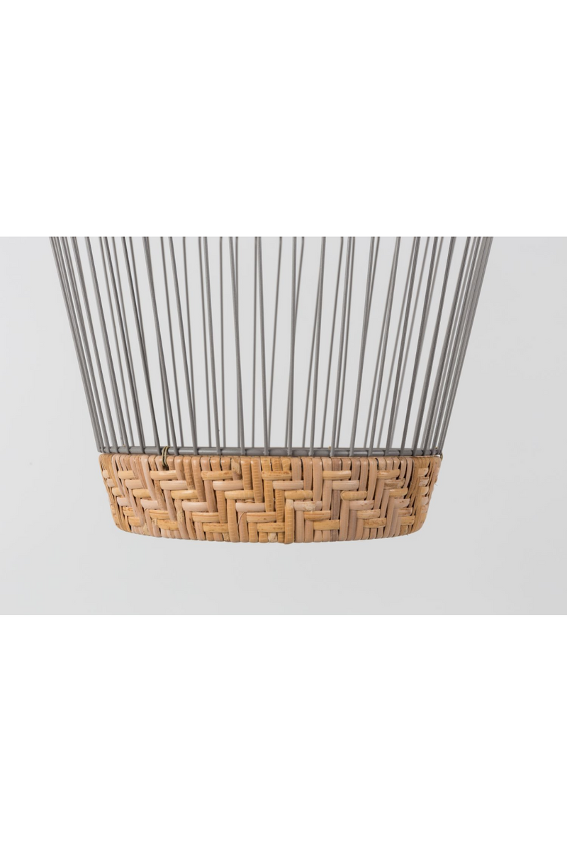 Gray Long Cage Pendant Lamp | Zuiver Birdy | DutchFurniture.com