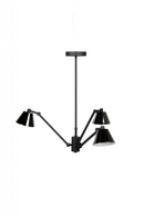Black 3-Light Pendant Lamp | Zuiver Lub | DutchFurniture.com
