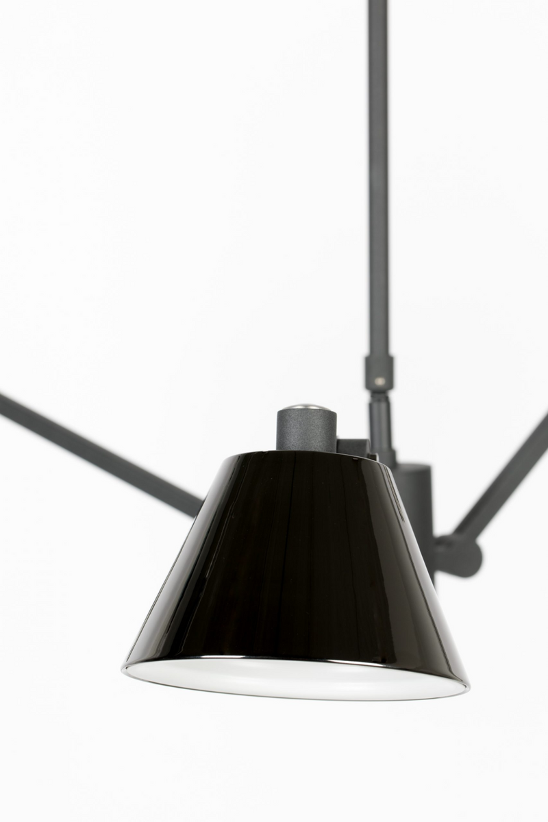 Black 3-Light Pendant Lamp | Zuiver Lub | DutchFurniture.com
