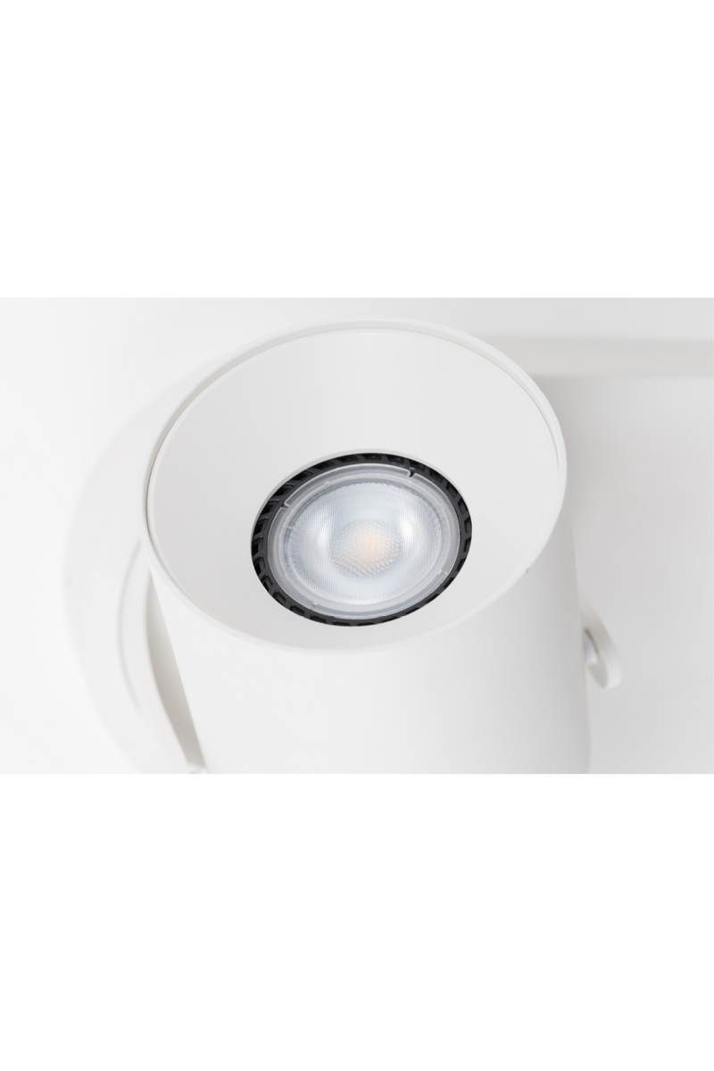 White Double Spotlight Ceiling Lamp | Zuiver Valon | OROA TRADE