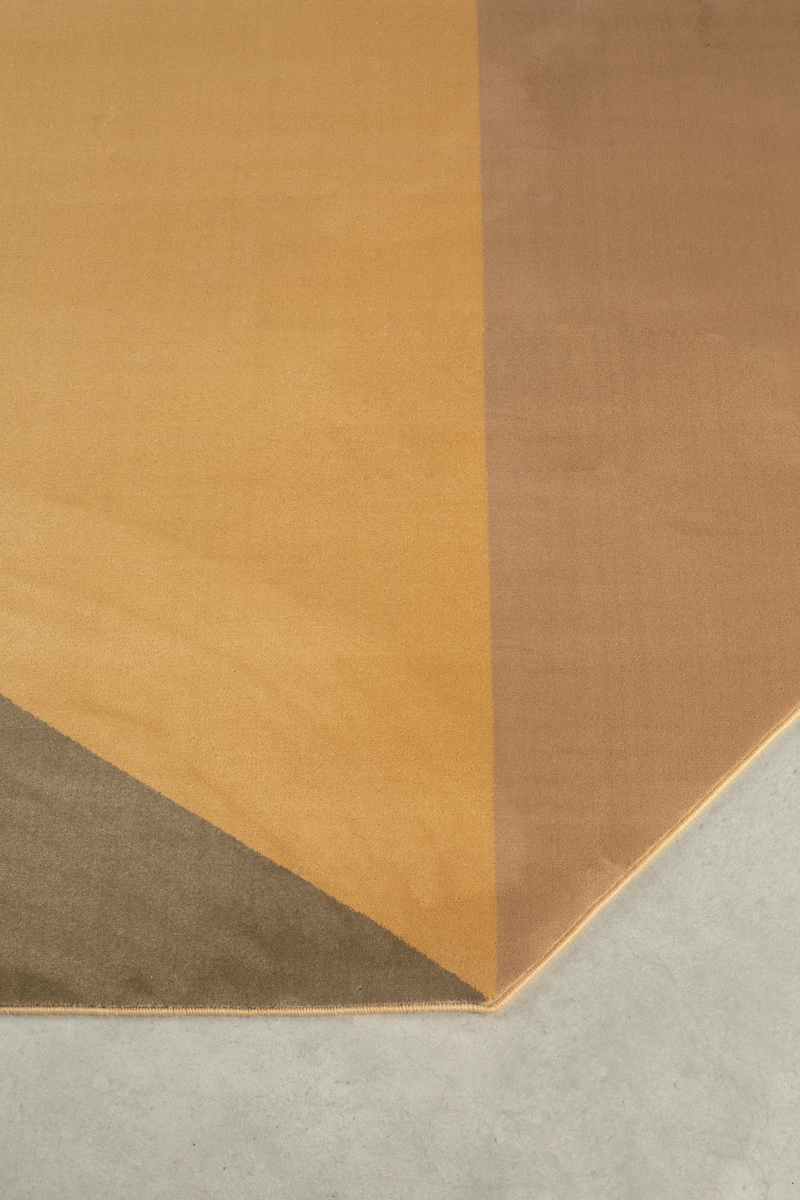 Brown Geometrical Modern Carpet | Zuiver Harmony | Dutchfurniture.com