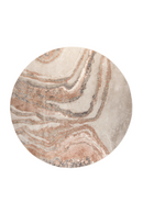 Round Gray Contemporary Carpet | Zuiver Solar | Oroatrade.com