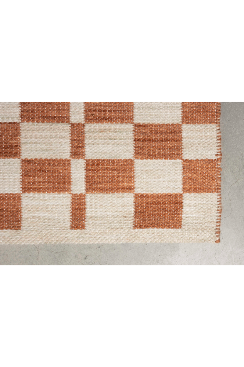 Handwoven Patterned Rug 5' x 7'5" | Zuiver Checker | Dutchfurniture.com