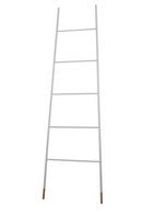 White Wooden Magazine Rack | Zuiver Ladder | Dutchfurniture.com