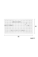 Bamboo Wood Pegboard | Zuiver Bundy | Oroatrade.com