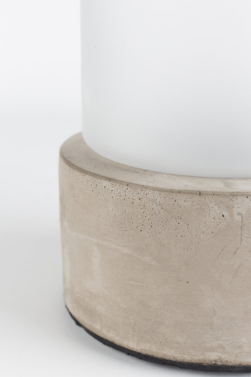 Frosted Glass Vase LED Lamp (L) | Zuiver Reina | Dutchfurniture.com