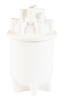 White Ceramic Modern Vase | Zuiver Bassin | Oroatrade.com