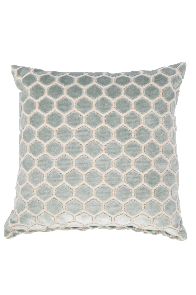 Teal Honeycomb Pillows (2) | Zuiver Monty | OROA TRADE