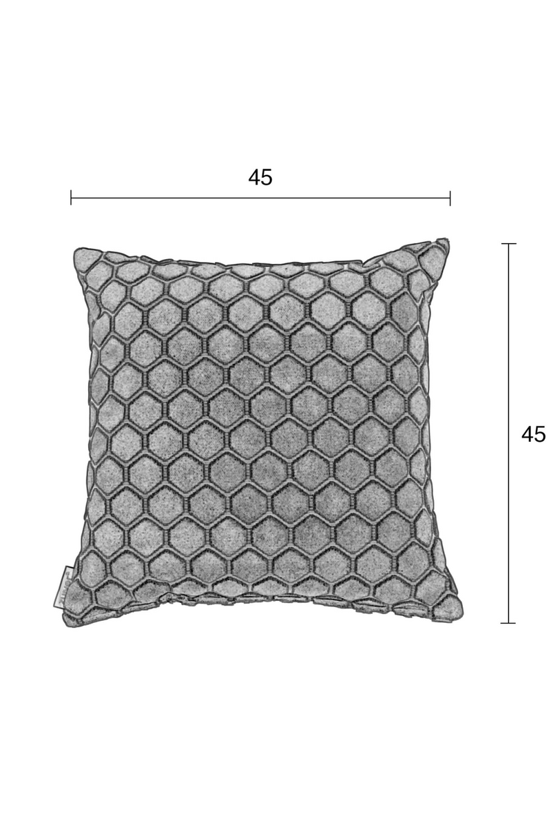 Teal Honeycomb Pillows (2) | Zuiver Monty | OROA TRADE