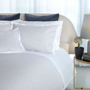200TC Percale Pleated Duvet Cover | Amalia Home Luna | Oroatrade.com